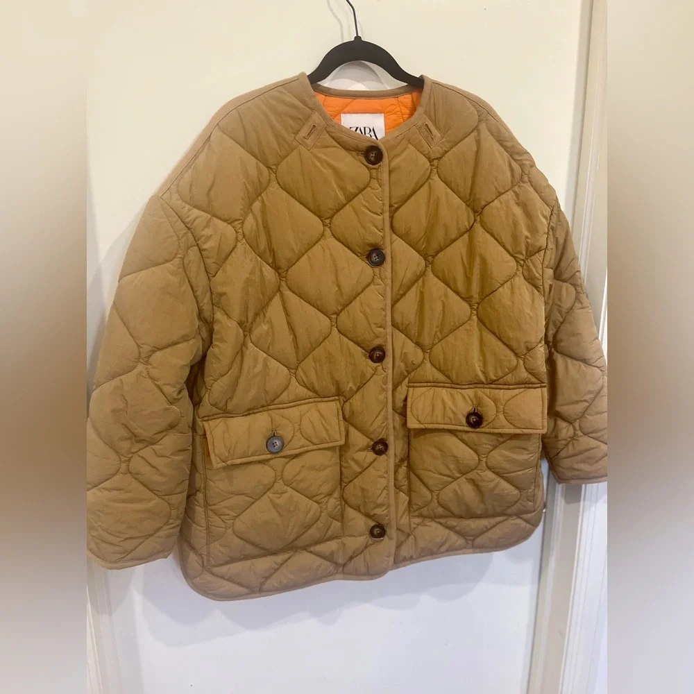 ZARA Oversized Puffer Jacket - Picture 8 of 8
